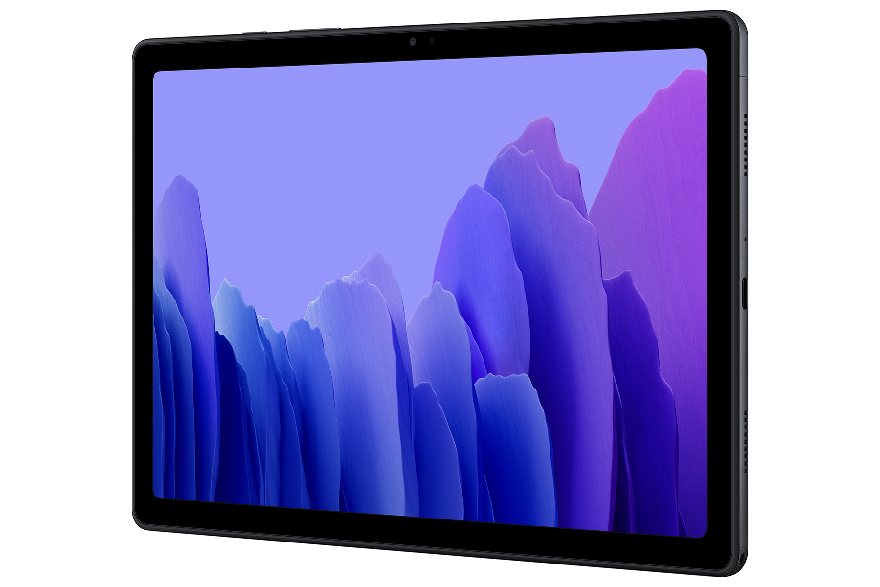 011_GalaxyTabA7_DarkGray_R_Perspective
